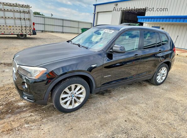 5UXWX9C53H0T00272 2017 BMW X3 Black Tył lewy