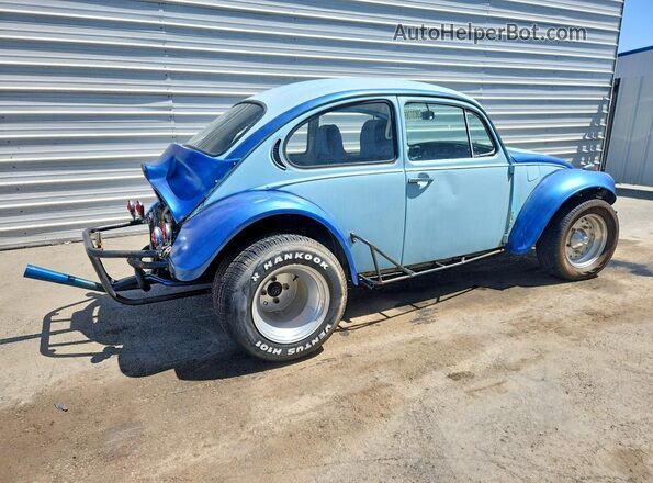 112225826 1972 VOLKSWAGEN BEETLE Синий Передняя правая четверть