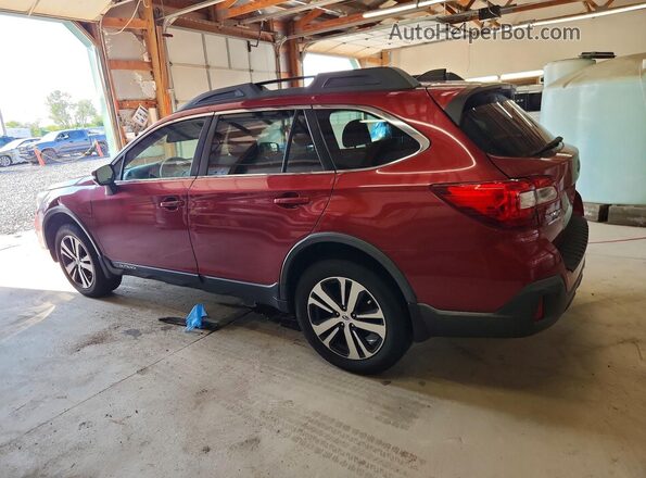 4S4BSANC0J3240818 2018 SUBARU OUTBACK Maroon Rear right