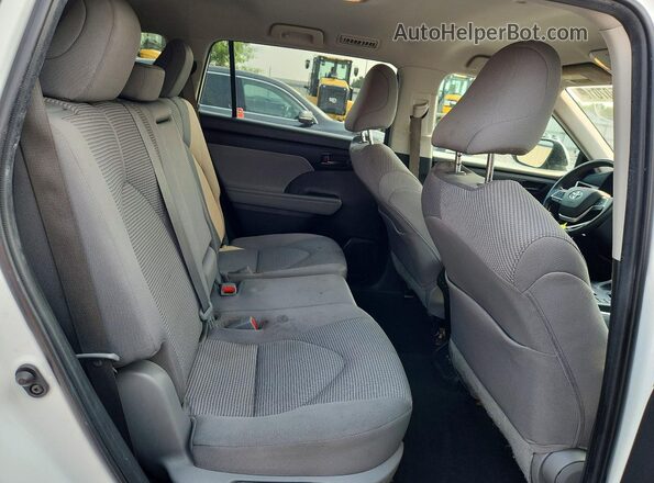 5TDKDRAH9PS019577 2023 TOYOTA HIGHLANDER White Engine compartment view