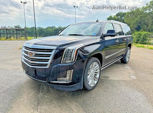 1GYS4KKJ2LR110640 2020 CADILLAC ESCALADE Black უკანა მარჯვენა