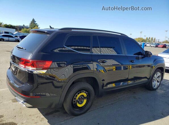 1V2WR2CA6MC576324 2021 VOLKSWAGEN ATLAS Black Przód prawy
