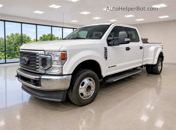 1FT8W3BTXLED06320 2020 FORD F350 White უკანა მარჯვენა