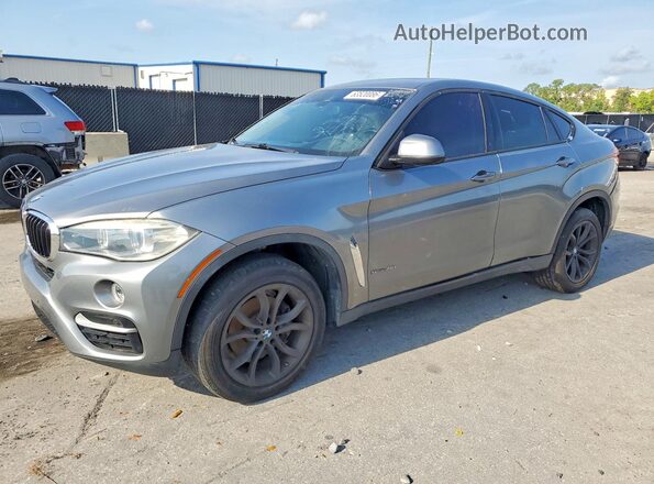 5UXKU0C52G0F92954 2016 BMW X6 Gray Задня ліва чверть