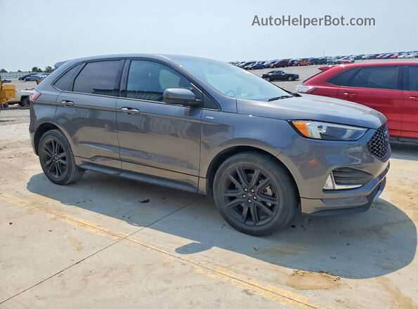 2FMPK4J95NBA59527 2022 FORD EDGE Gray Вид спереду