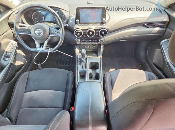 3N1AB8DV6LY286324 2020 NISSAN SENTRA Gray Widok zestawu wskaźników