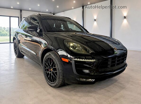 WP1AG2A57HLB55076 2017 PORSCHE MACAN Black Հետևի ձախ