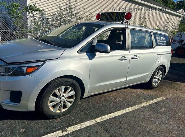 KNDMA5C1XH6264741 2017 KIA SEDONA Gray უკანა მარცხენა