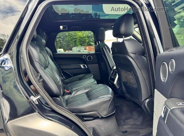 SALWG2FV2HA148296 2017 LAND ROVER RANGE ROVER Black Rear interior view