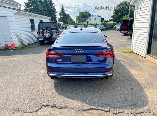 WAUC4CF55JA011381 2018 AUDI OTHER Blue Widok wnętrza z przodu