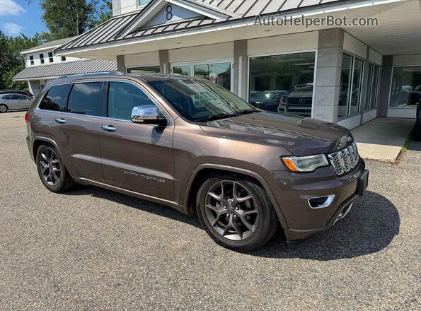 1C4RJFCG4HC778490 2017 JEEP GRAND Brown Задня ліва чверть