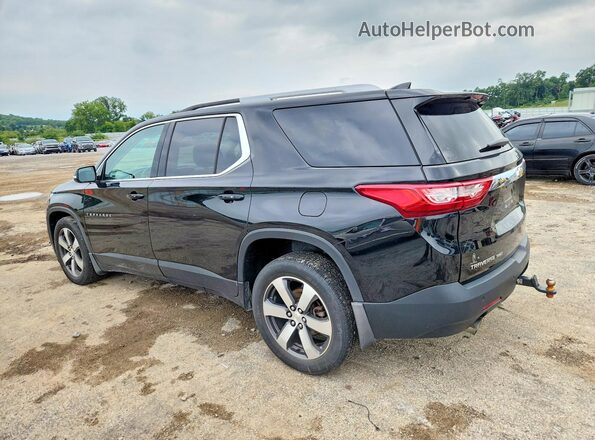 1GNEVHKW6JJ256704 2018 CHEVROLET TRAVERSE Black Tył prawy