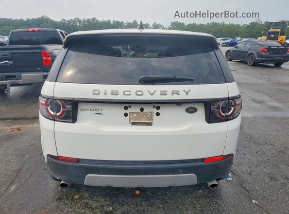 SALCR2BG2HH699632 2017 LAND ROVER DISCOVERY Белый Вид салона спереди