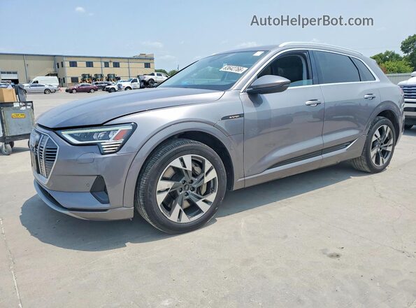 WA1AAAGE8MB020428 2021 AUDI E-TRON Gray Rear left