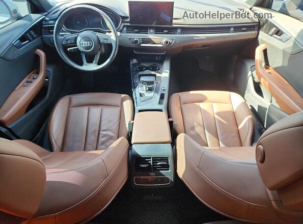WAUABAF46MA053684 2021 AUDI A4 White ხელსაწყოთა პანელის ხედი