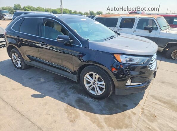 2FMPK3J98LBB47883 2020 FORD EDGE Черный Вид спереди