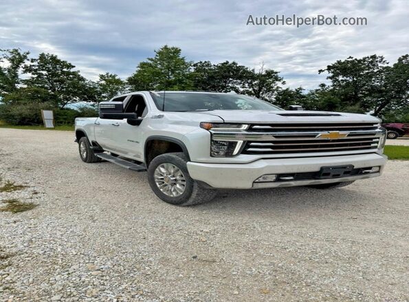 1GC4YREY4NF298232 2022 CHEVROLET SILVERADO White Trasero izquierdo