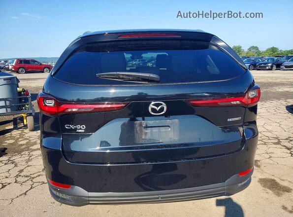 JM3KKAHD7S1201947 2025 MAZDA CX-90 Black Սալոնի դիմացի տեսք