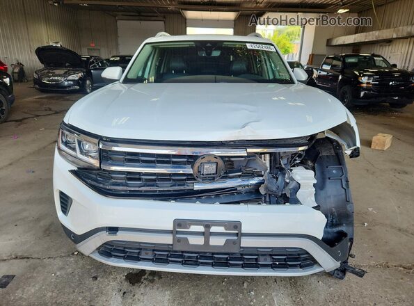 1V2BP2CAXMC547185 2021 VOLKSWAGEN ATLAS Белый Вид сзади