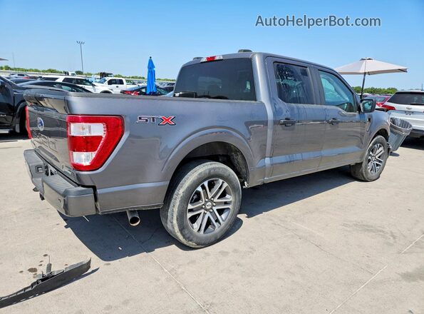 1FTEW1CP6PKD02751 2023 FORD F150 Gray Передня права чверть