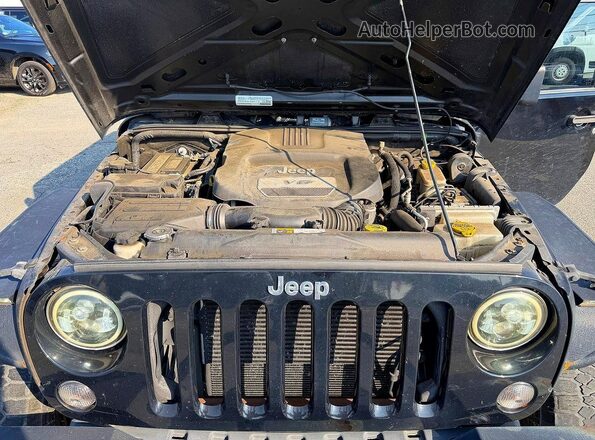 1C4BJWDG3GL194273 2016 JEEP WRANGLER Черный Вид панели приборов