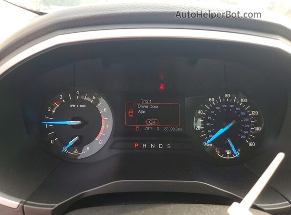 2FMPK3J96HBC59055 2017 FORD EDGE White Vista de los asientos traseros