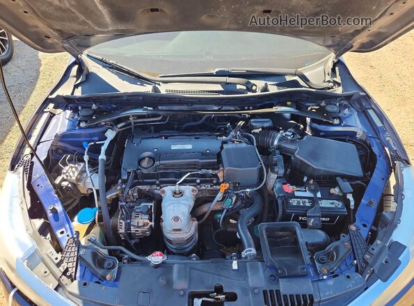 1HGCR2F65HA072295 2017 HONDA ACCORD Blue Vista del compartimento del motor