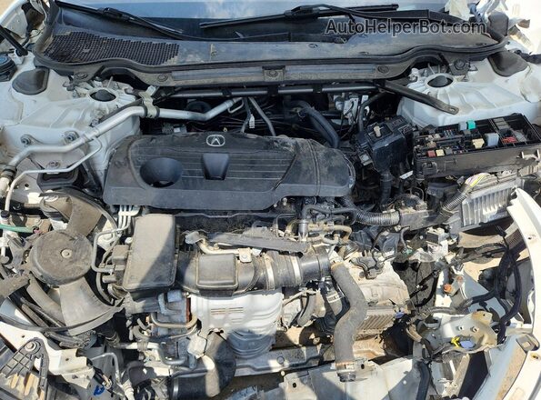 19UUB5F69MA008278 2021 ACURA TLX White Widok komory silnika