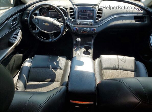 1G1105S37HU187484 2017 CHEVROLET IMPALA Черный Вид щитка приборов