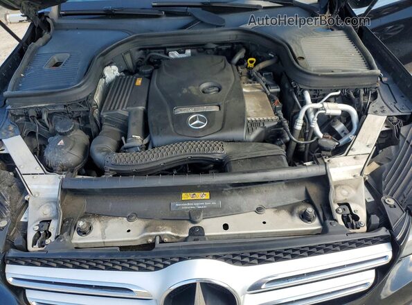WDC0G4KB7HF196636 2017 MERCEDES-BENZ GLC-CLASS Black Widok naklejki z numerem VIN