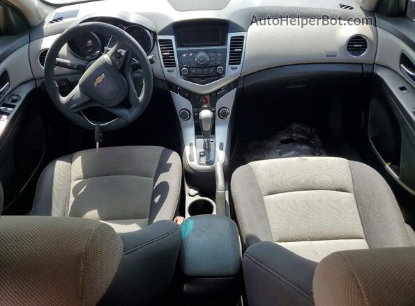 1G1PC5SH4G7152993 2016 CHEVROLET CRUZE Silver Rear seats view