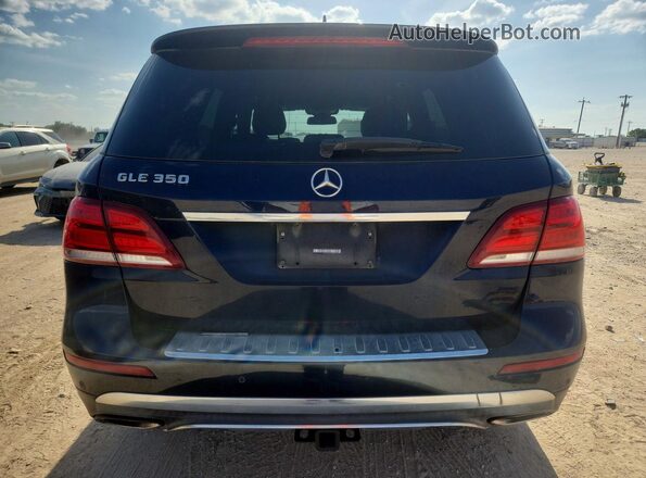 4JGDA5JB6GA681289 2016 MERCEDES-BENZ GLE Blue Widok wnętrza z przodu