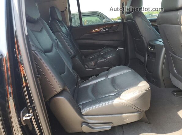 1GYS3GKJ1KR191080 2019 CADILLAC ESCALADE Black Շարժիչի բաժամունքի տեսք