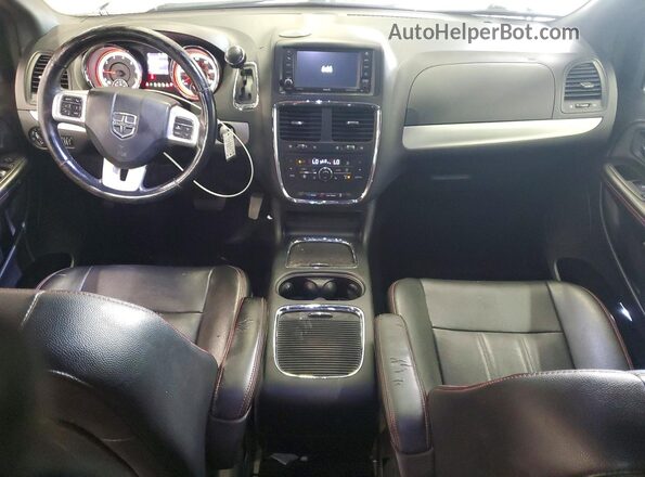 2C4RDGEG2JR283924 2018 DODGE GRAND Silver Սարքավորումների վահանակի տեսք