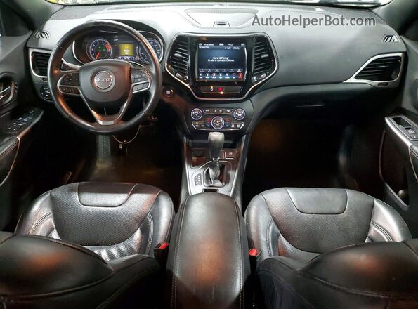 1C4PJLDX0KD376519 2019 JEEP CHEROKEE Gray Вид щитка приладів