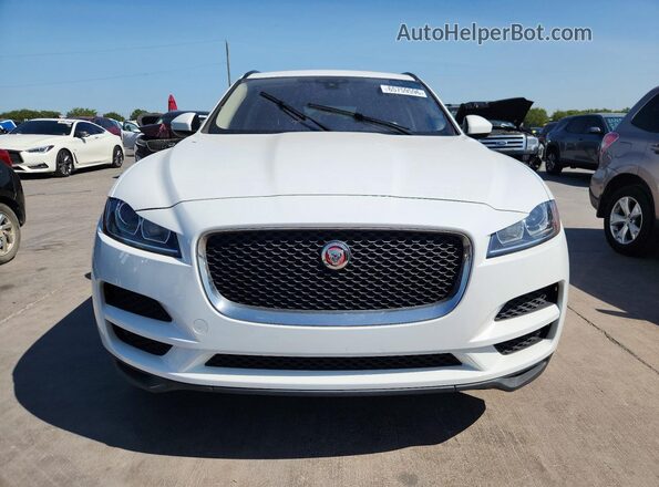 SADCJ2BV3HA892849 2017 JAGUAR F-PACE White Widok z tyłu