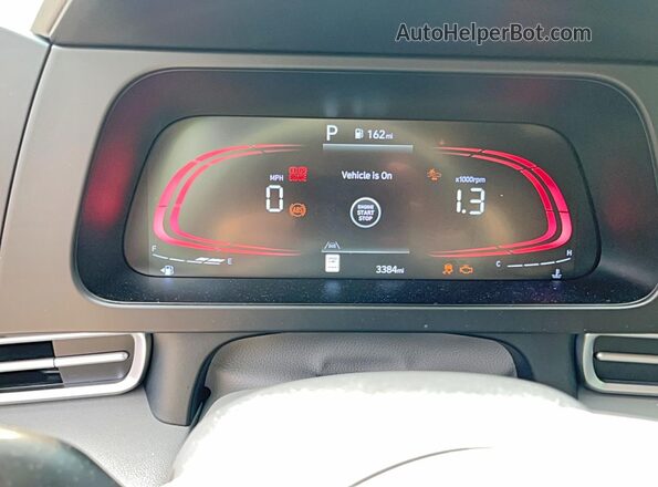 KMHLM4DG0SU094579 2025 HYUNDAI ELANTRA Серебряный Вид щитка приборов