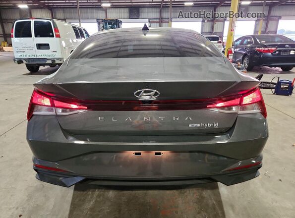 KMHLM4AJ6PU078250 2023 HYUNDAI ELANTRA Серый Вид салона спереди