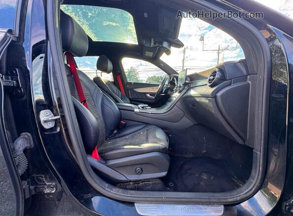 WDC0G6EBXJV023423 2018 MERCEDES-BENZ GLC-CLASS Black Widok z przodu