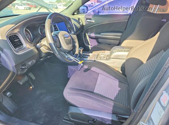 2C3CDXCT3LH143643 2020 DODGE CHARGER Silver Dashboard view