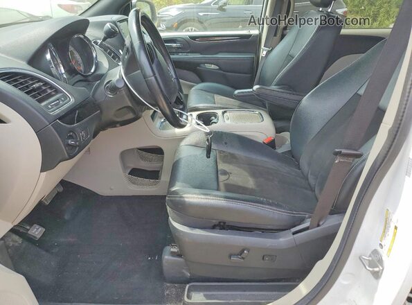 2C4RDGCG1KR689939 2019 DODGE CARAVAN Белый Вид панели приборов