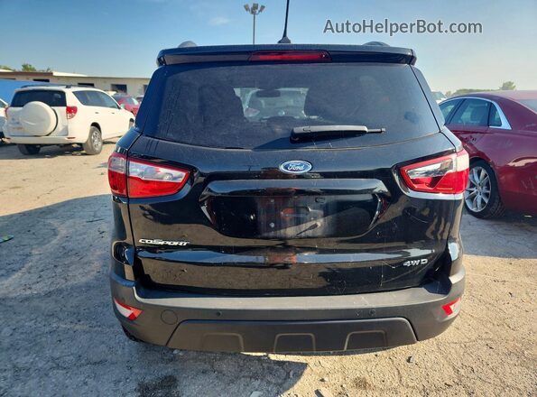 MAJ6S3GL5LC387580 2020 FORD ECOSPORT Black Вид салону спереду