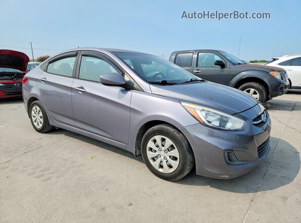KMHCT4AE5GU086040 2016 HYUNDAI ACCENT Gray Vista frontal