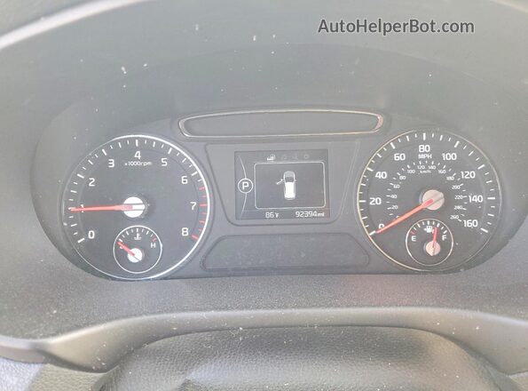 5XYPG4A30GG052274 2016 KIA SORENTO Silver Вид задніх сидінь