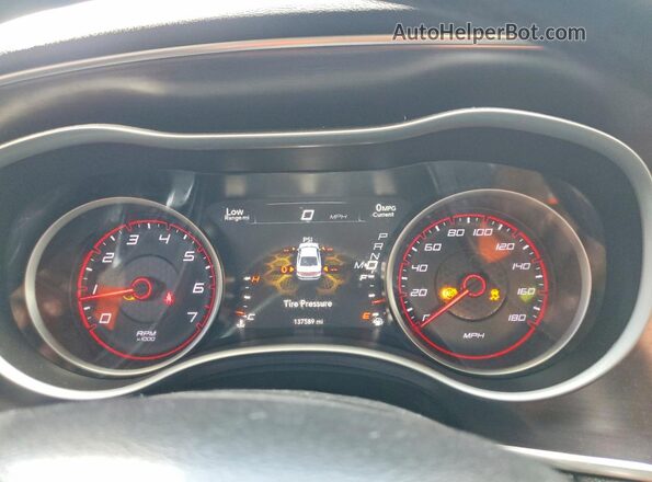 2C3CDXGJ8JH265551 2018 DODGE CHARGER Black Vista de los asientos traseros