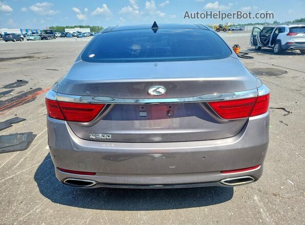 KNALU4D35G6031486 2016 KIA K900 Brown წინა სალონის ხედი
