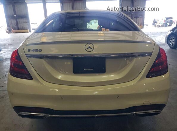 WDDUG6GB7JA364134 2018 MERCEDES-BENZ S-CLASS White Vista interior delantera