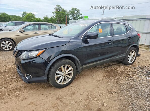 JN1BJ1CR6JW287206 2018 NISSAN ROGUE Black Tył lewy