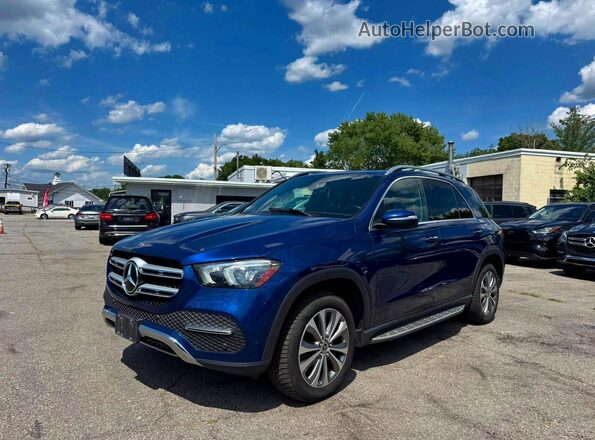 4JGFB4KB0LA074135 2020 MERCEDES-BENZ GLE Blue Задня права чверть