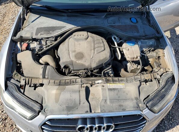 WAUGFAFC3GN076889 2016 AUDI A6 Silver Вид підкапотного простору